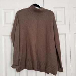 Jessica Simpson Brown Turtleneck Sweater